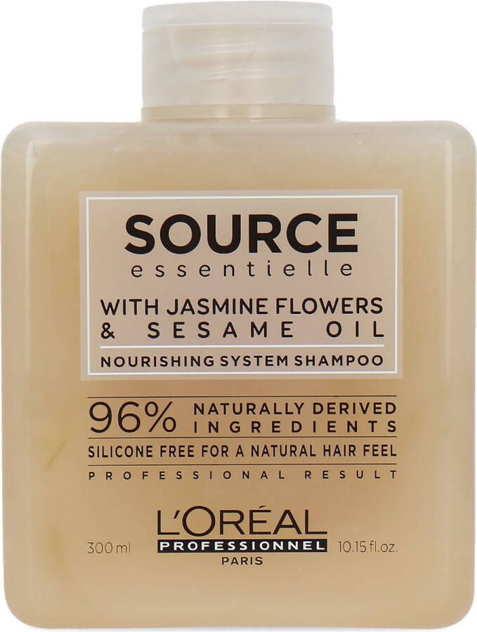 L Oréal Paris L'Oréal Source Essentielle Nourishing System Shampoo 300 ml Jasmine Flower & Sesame Oil