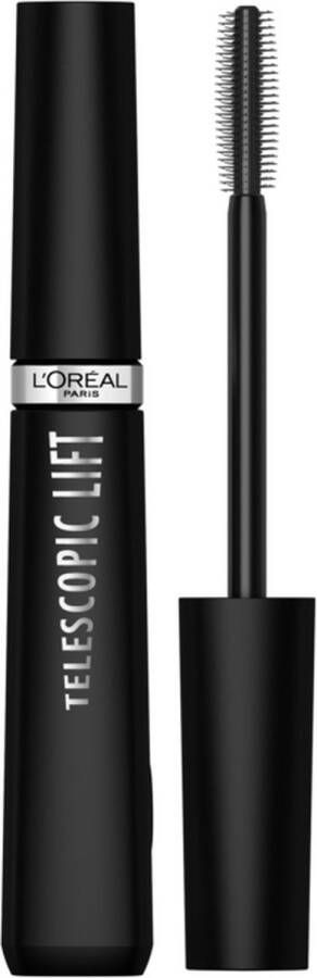 L Oréal Paris L'Oréal Paris Telescopic Lift Mascara – Zwart Mascara voor lange gelifte wimpers en volume +5mm – Verrijkt met ceramidencomplex 9 9ML