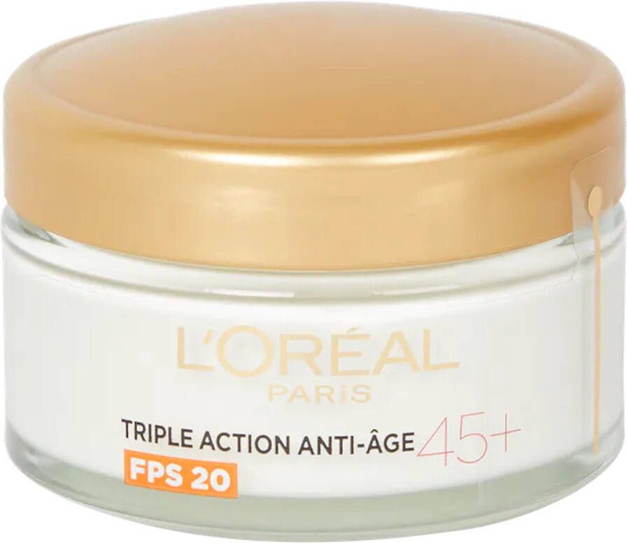 L Oréal Paris L'Oréal Triple Action Anti Age dagcrème 45+