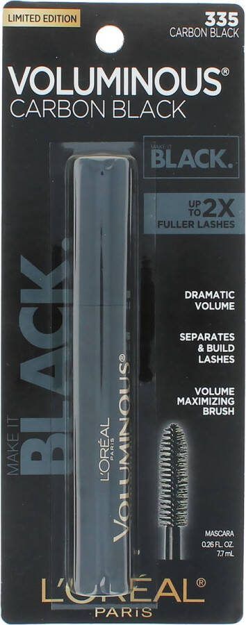 L Oréal Paris L'Oréal Voluminous Dramatic Volume Mascara 335 Carbon Black