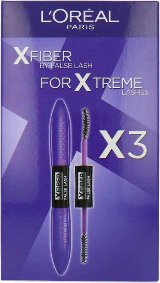 L Oréal Paris L'Oréal Xfiber For Xtreme Lashes X 3 Cadeauset