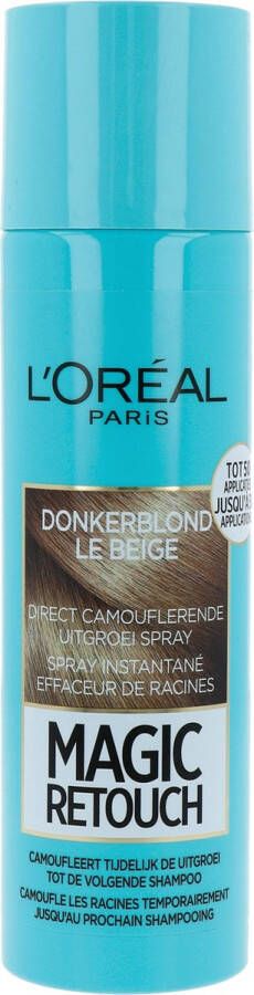 L'Oréal Paris Coloration Magic Retouch 2 Uitgroei Camoufleerspray Donkerblond