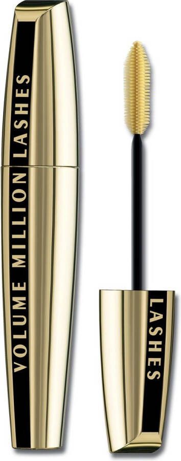 L Oréal Paris Volume Million Lashes Volume Mascara met Kamille en Zwarte Orchidee Oliën Classic Black Zwart 10 7 ml