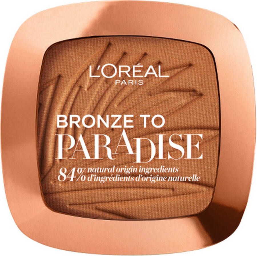 L´oreal L Oréal Paris Make-Up Designer Wake Up & Glow 03 Back To Bronze Matterende Bronzer