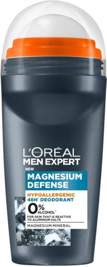 L Oréal Paris Men Expert Magnesium Defense hypoallergene deodorant roll-on 50ml