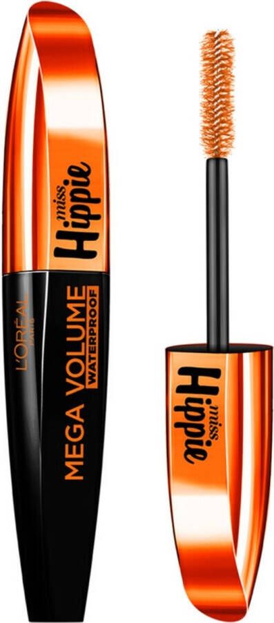 L Oréal Paris Miss Hippie Mega Volume Mascara Zwart