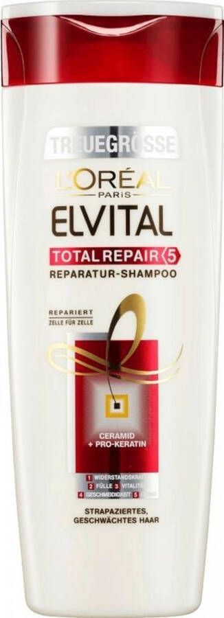 L Oréal Paris Oréal Paris Elvive Total Repair 5 Shampoo 400 ml