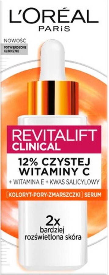 L Oréal Paris Revitalift Clinical verlichtend gezichtsserum met 12% pure vitamine C 30ml