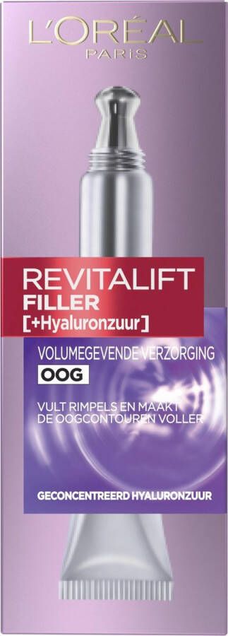 L Oréal Paris Revitalift Filler Oogcrème 15 ml