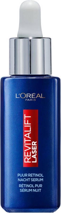 L Oréal Paris L'Oréal Paris Laser X3 Puur Retinol Nachtserum Effectief Serum Tegen Alle Soorten Rimpels 30ml