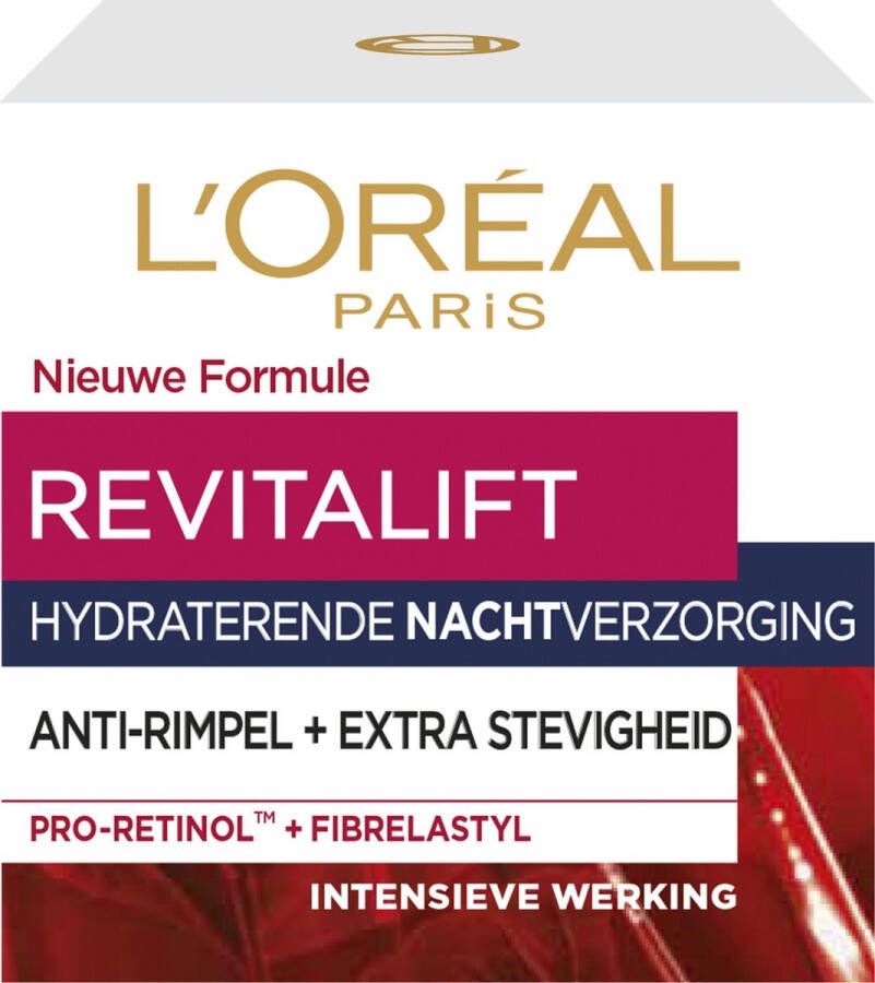 L Oréal Paris Revitalift Anti-Rimpel Nachtcrème met Retinol 50 ml