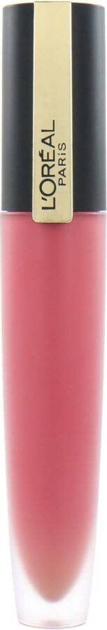 L Oréal Paris Rouge Signature Lippenstift 121 I Choose Paars Matte Vloeibare Lipstick