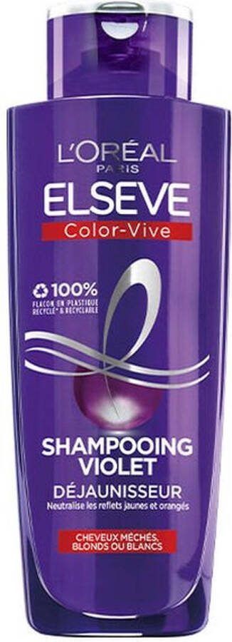 L Oréal Paris Shampoo voor gekleurd haar Elvive Color-vive Violeta L'Oreal Make Up (200 ml)