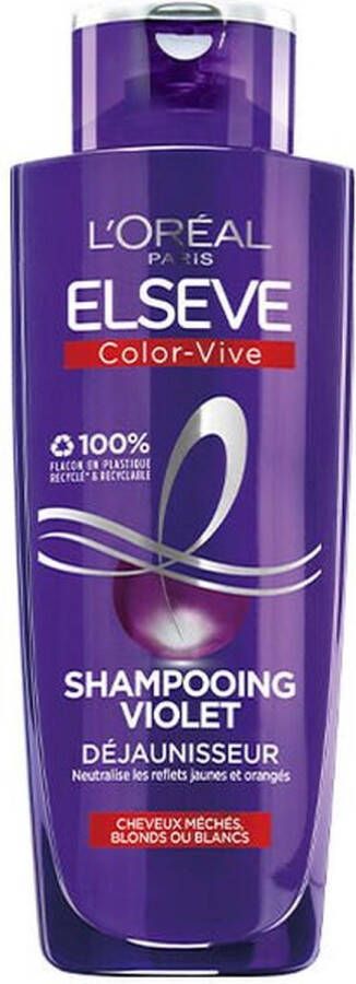 L Oréal Paris Shampoo voor gekleurd haar Elvive Color-vive Violeta L'Oreal Make Up (200 ml)