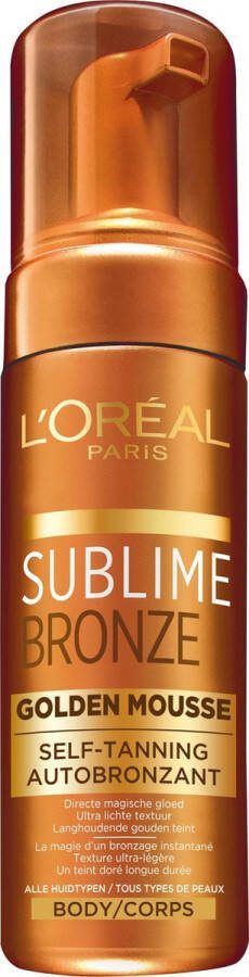 L Oréal Paris Sublime Bronze Mousse 150ml