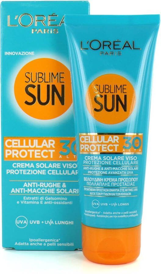 L Oréal Paris Sublime Sun Zonnebrandcrème SPF 30 75 ml Hypoallergeen