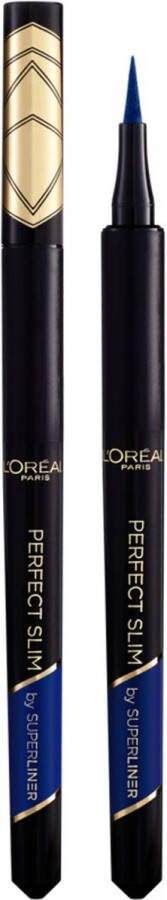 L Oréal Paris Superliner Perfect Slim Blauwe Eyeliner 04 Navy Blauwe Pen Eyeliner 4.7ml