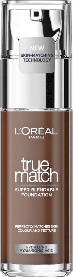 L Oréal Paris True Match Foundation 11N Natuurlijk Dekkende Foundation met Hyaluronzuur en SPF 16 30 ml Vegan