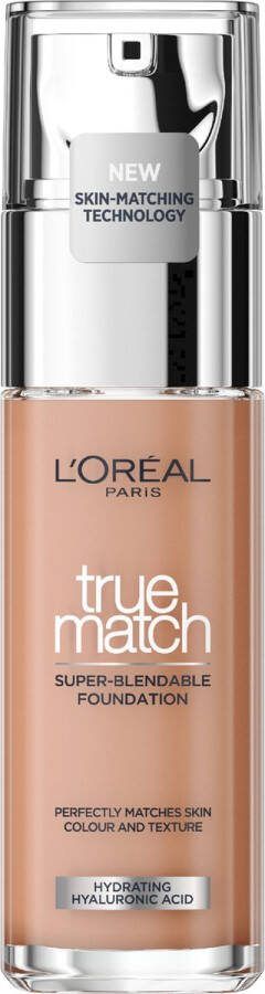 L Oréal Paris True Match Foundation 2.R C- Natuurlijk Dekkende Foundation met Hyaluronzuur en SPF 16 30ml