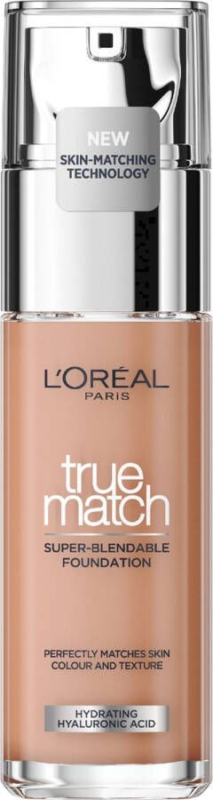 L Oréal Paris True Match Foundation 2.R C- Natuurlijk Dekkende Foundation met Hyaluronzuur en SPF 16 30 ml