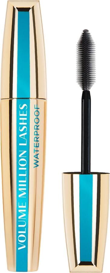 L Oréal Paris Volume Million Lashes Classic Black Waterproof Zwart Waterproof Volume Mascara met Kamille en Zwarte Orchidee Oliën 10 7 ml