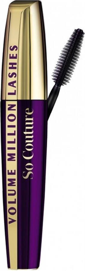 L Oréal Paris Volume Million Lashes So Couture Mascara Zwart