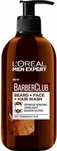L'Oréal Paris Men Expert BarberClub Beard + Face + Hair baardshampoo 200 ml