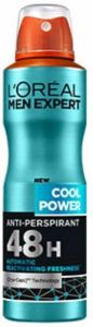 L'Oréal Paris Men Expert 48H Cool Power deodorant 6 x 150 ml voordeelverpakking