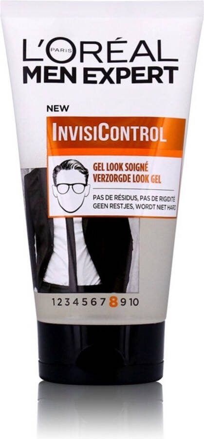 L Oréal Paris Men Expert L'Oréal Paris Men Expert Barber Club Invisi Control Verzorgde Look Styling Gel 150ml