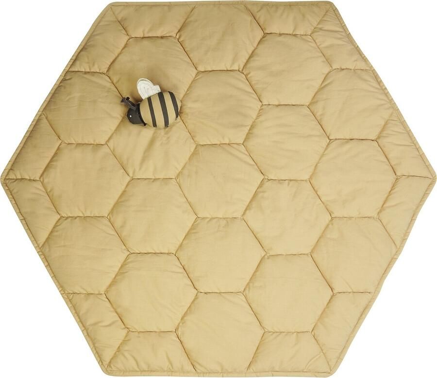 Lorena Canals Speelmat Play Mat Planet Bee Honeycomb 100x100cm
