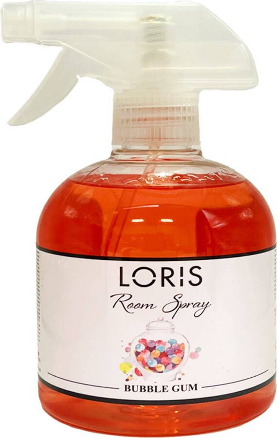 Loris Parfum Bubblegum Roomspray Interieurspray Huisparfum 500 ml