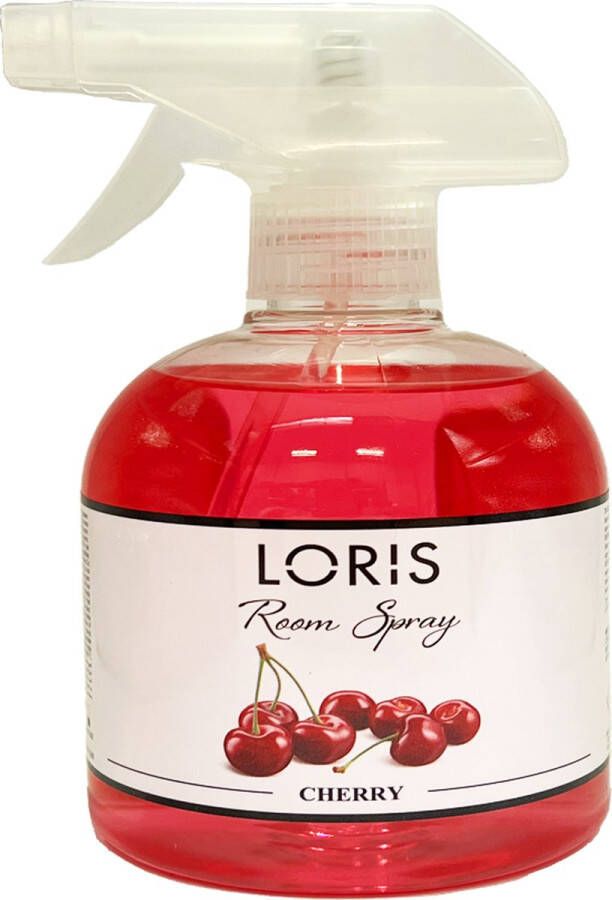 Loris Parfum Cherry Roomspray Interieurspray Huisparfum 500 ml