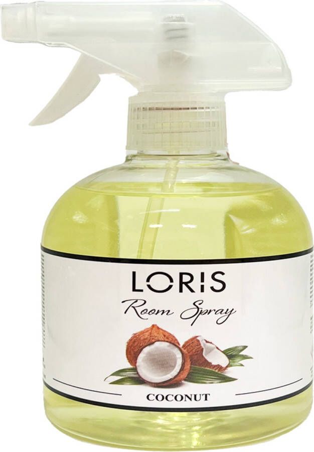 Loris Parfum Coconut Roomspray Interieurspray Huisparfum 500 ml