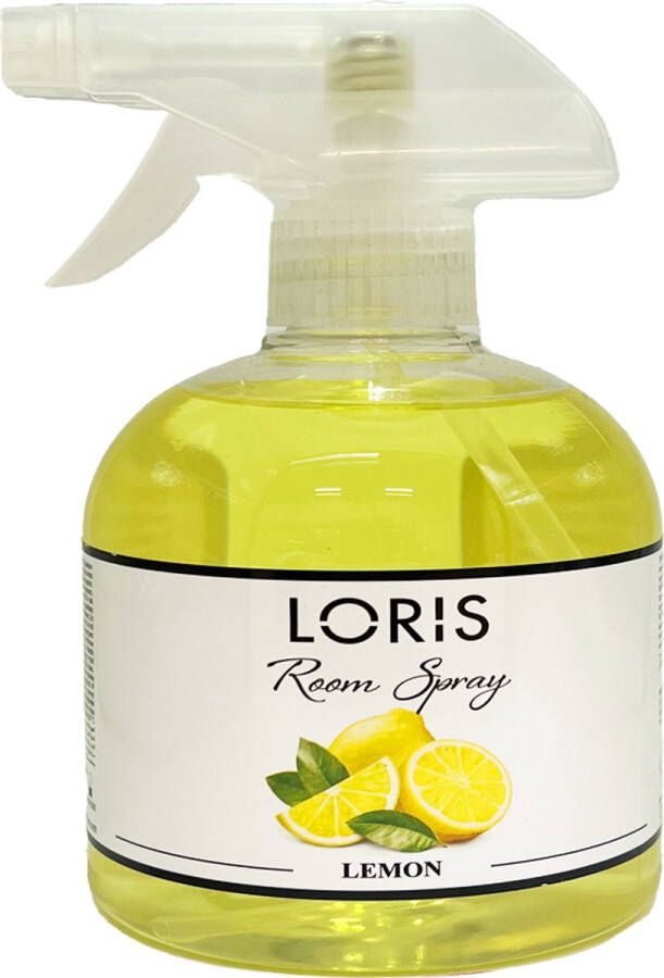 Loris Parfum Lemon Roomspray Interieurspray Huisparfum 500 ml