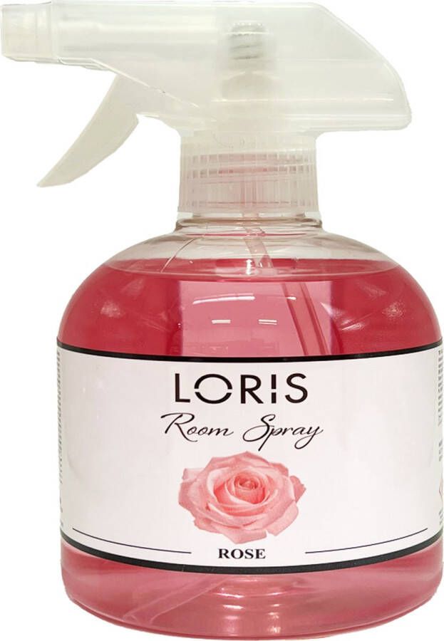 Loris Parfum Rose Roomspray Interieurspray Huisparfum 500 ml