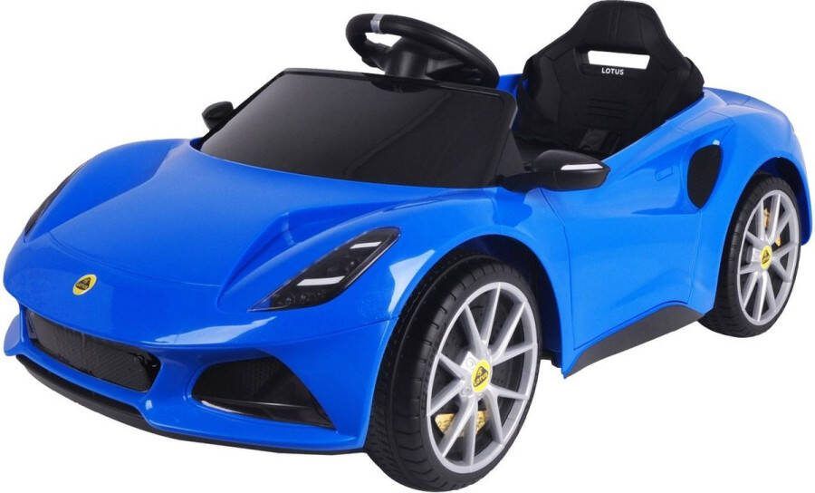 Lotus Emira Elektrische kinderauto 12V Accu Auto Afstandsbediening Voor Jongens en Meisjes Blauw