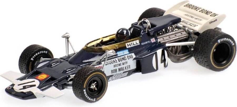 Formule 1 Lotus Ford 72 G. Hill Mexican GP 1970 1:43 Minichamps