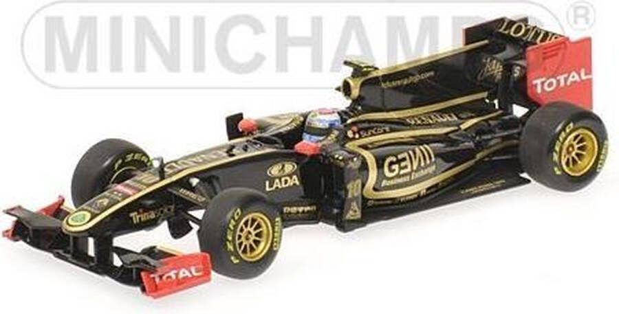 MINICHAMPS The 1:43 Diecast Modelcar of the Lotus Renault #10 Showcar of 2011. The driver was V. Petrov. The manufacturer of the scalemodel is .This model is only online available