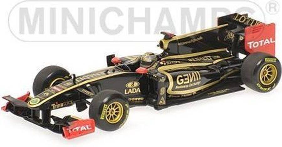 MINICHAMPS The 1:43 Diecast Modelcar of the Lotus Renault Showcar of 2011. The driver was Nick Heidfeld. The manufacturer of the scalemodel is .This model is only online available