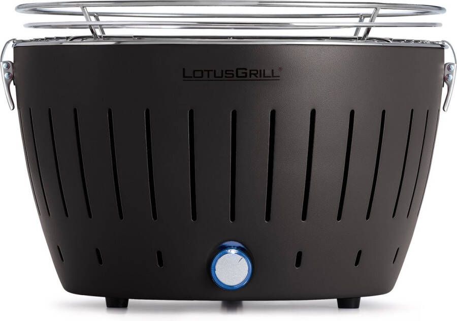Warentuin Lotusgrill Classic Hybrid Tafelbarbecue Ø350mm Antraciet