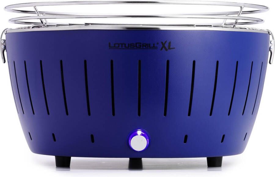 LotusGrill Xl Hybrid Tafelbarbecue Blauw Diameter435 Mm Lotus Grill