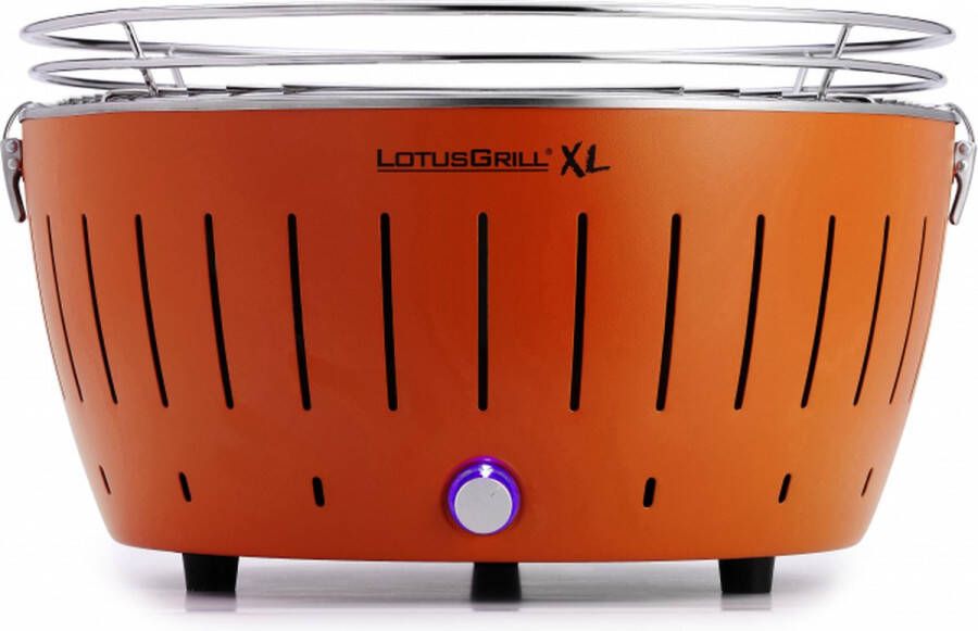 LotusGrill Xl Hybrid Tafelbarbecue Oranje Diameter435 Mm Lotus Grill