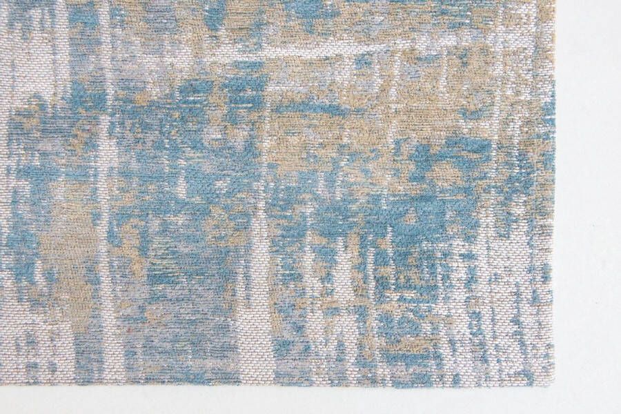 Louis de Poortere 8718 Atlantic Long Island Blue 240x340 cm Vloerkleed