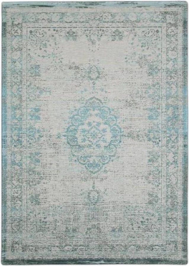 Louis de Poortere Fading World Medallion vloerkleed (Afmetingen: 280×200 cm Basiskleur: groen beige)