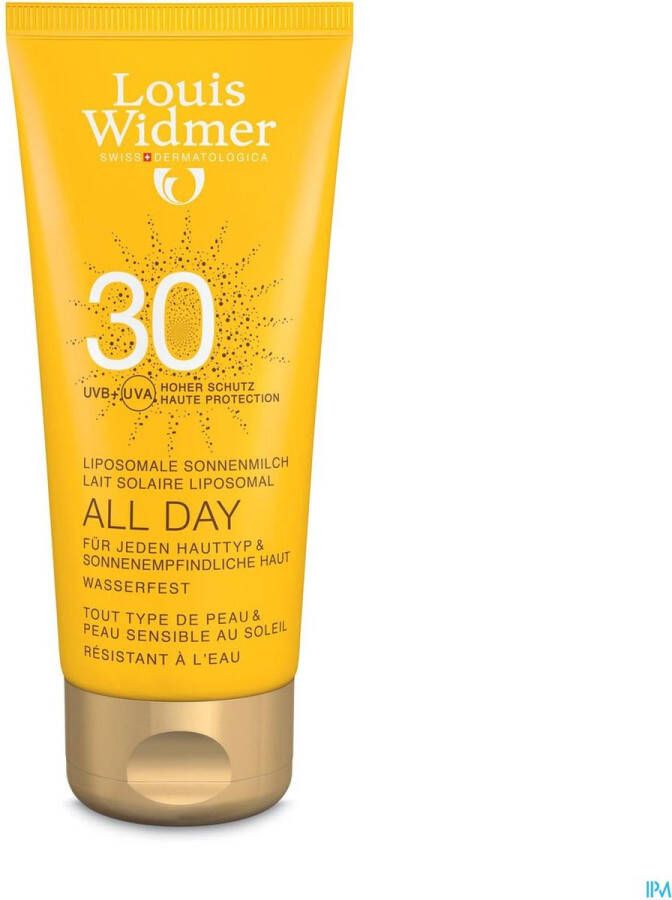 Louis Widmer All day spf30 geparfumeerd 200ml