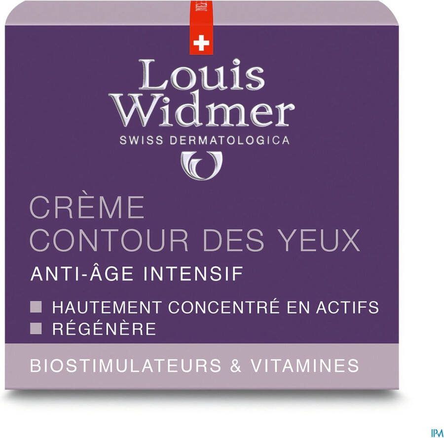 Louis Widmer Crème Intensief Anti-Ageing Gezicht Eye Contour Cream