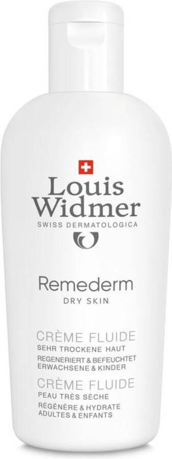 Louis Widmer Remederm Creme Fluide (ongeparfumeerd) (200ML)