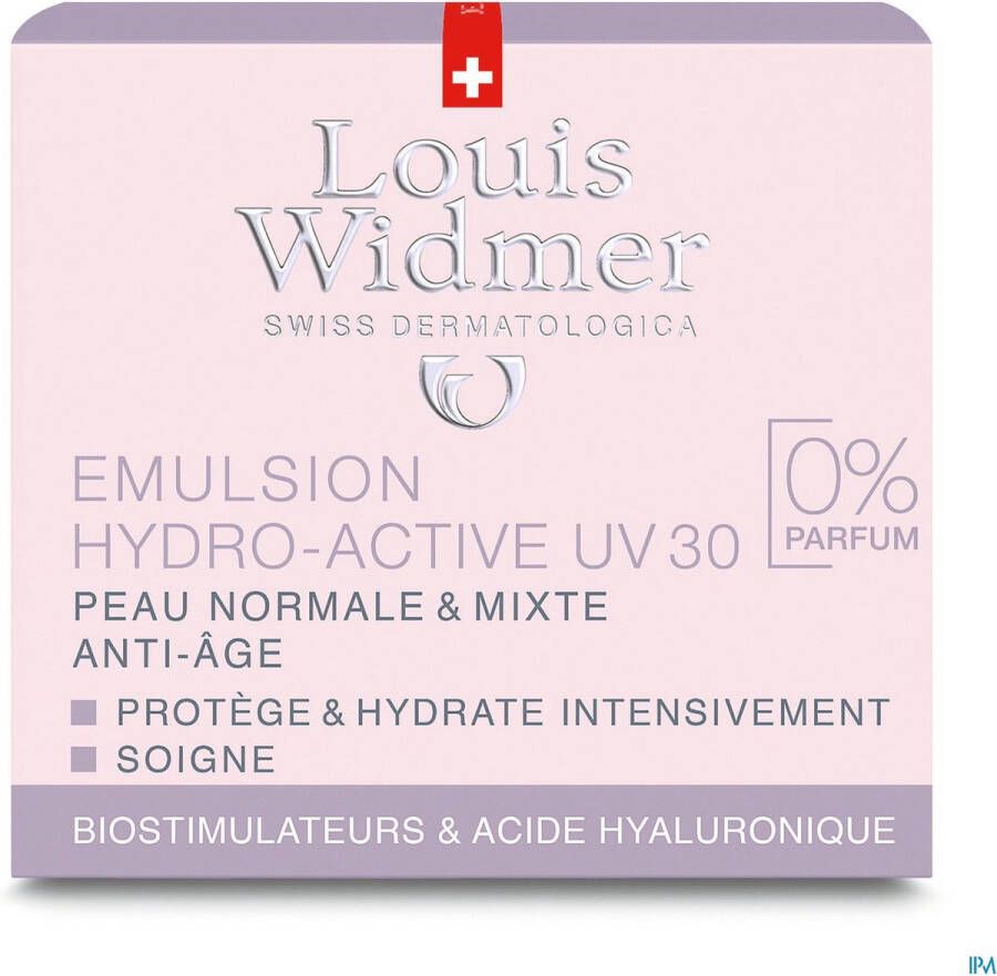 Louis Widmer Dag Emulsie Hydro-active Uv30 N parf 50ml