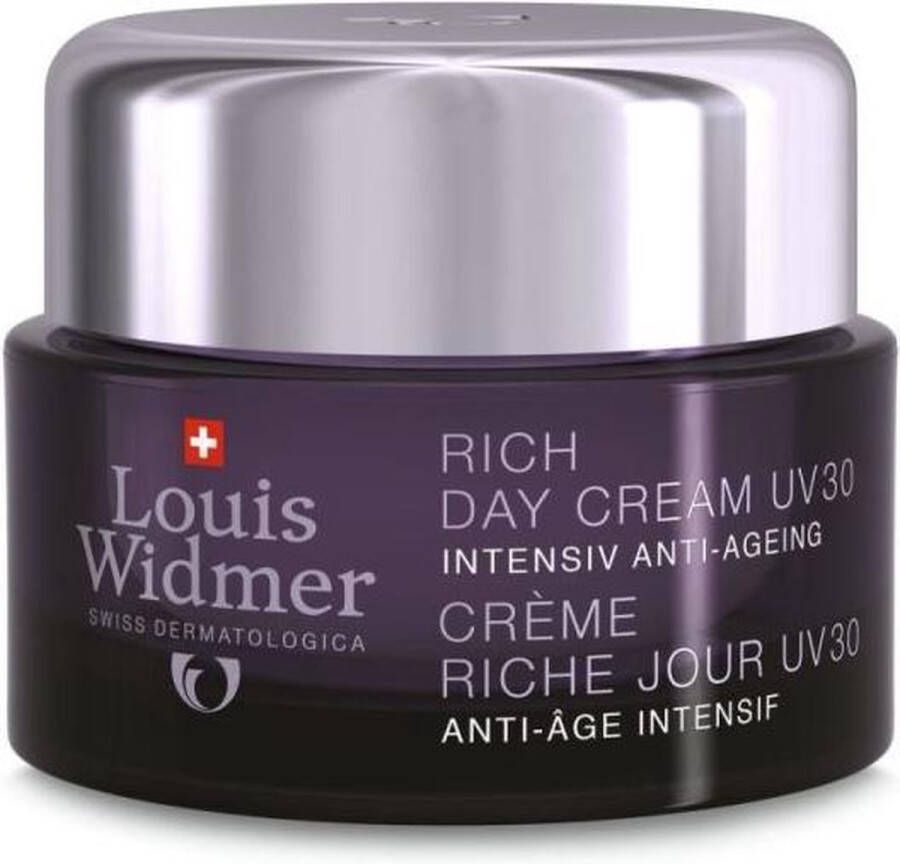 Louis Widmer Iaa Dagcreme Rijk Uv30 N parf Pot 50ml