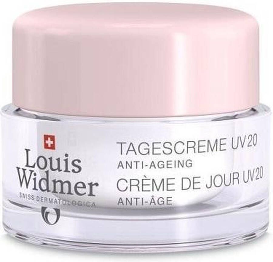 Louis Widmer Dagcrème UV20 Normale en Droge Huid Anti-Ageing 50ml